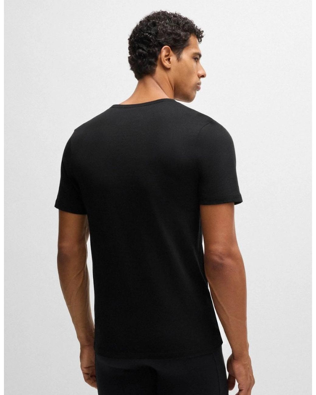 Boss Black Boss 3-Pack V-Neck Underwear T-Shirts for men