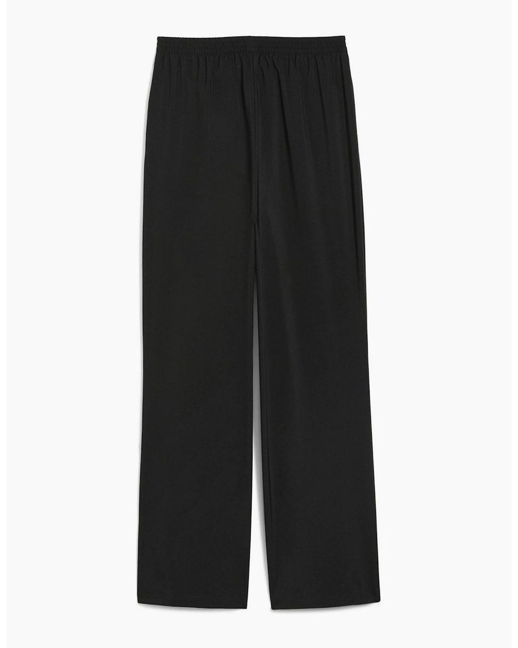 PUMA Black Fashion High Waisted Knitted Trousers