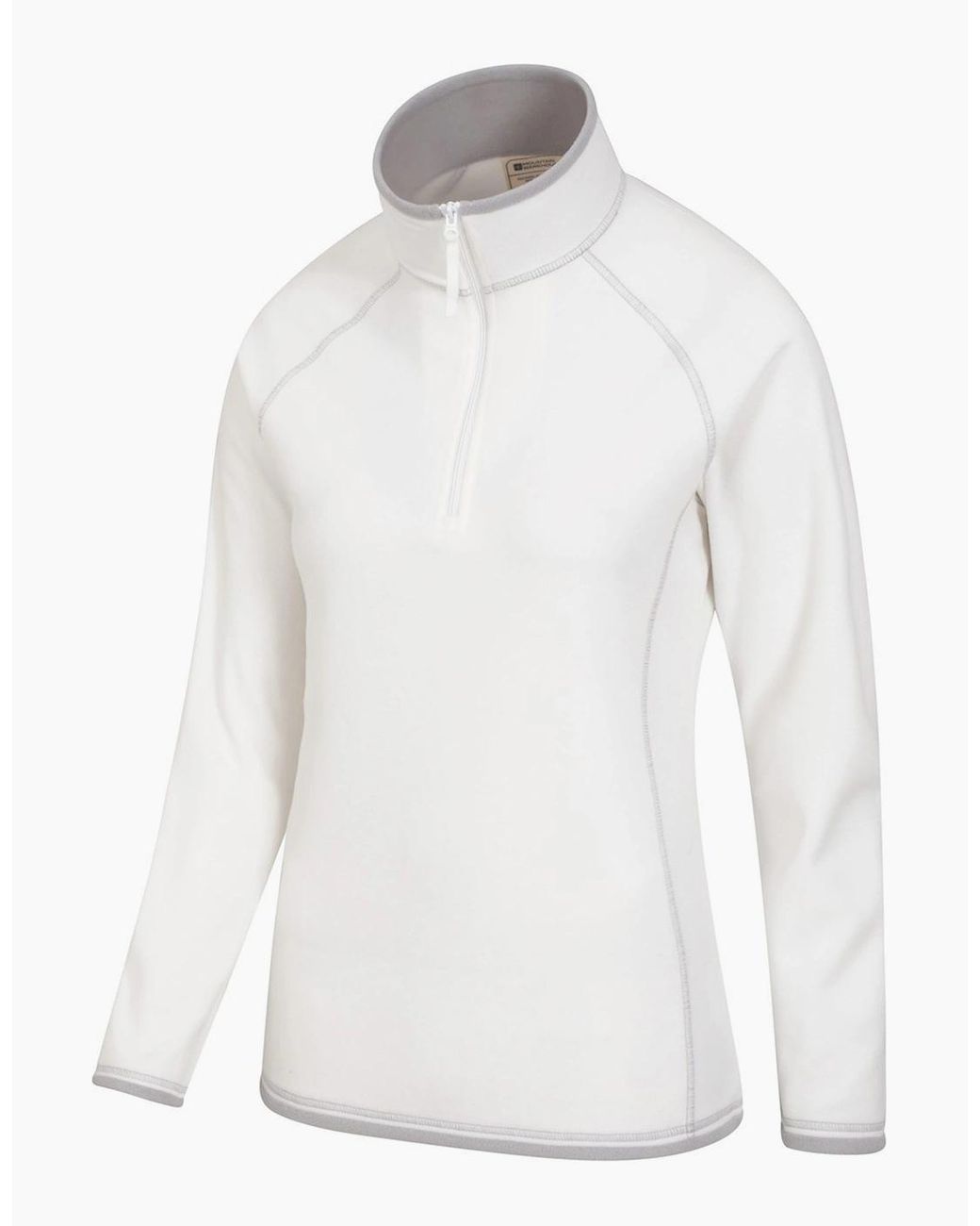 Mountain Warehouse Red Ladies Montana Half Zip Fleece Top