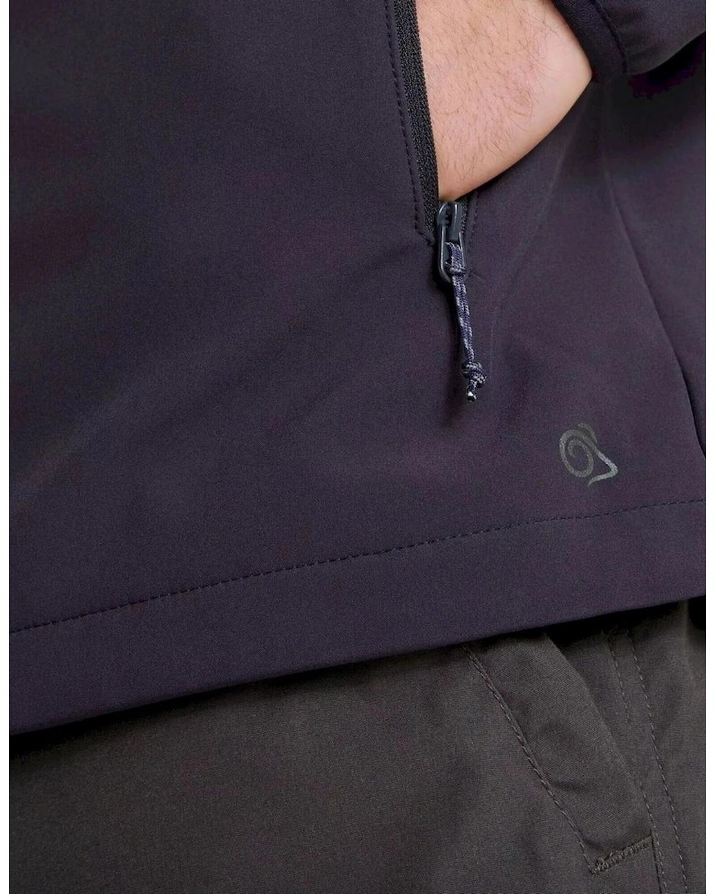 Craghoppers Blue Expert Basecamp Soft Shell Jacket for men