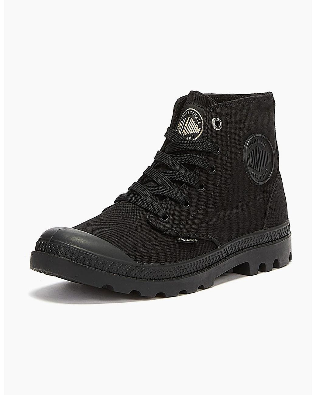 Palladium Black Pampa Hi Mono Chrome Boots