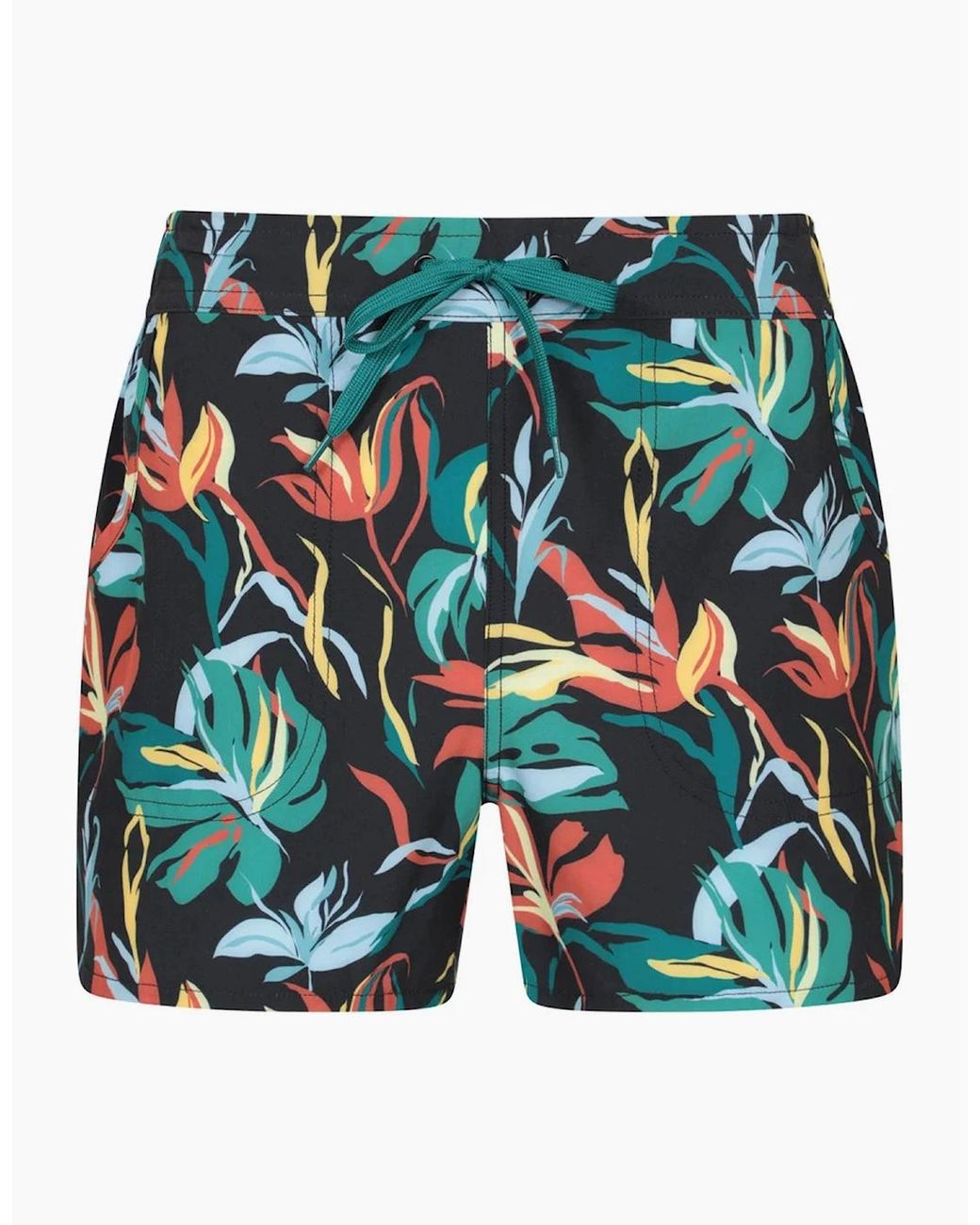 Mountain Warehouse Green Ladies Patterned Stretch Flowers Boardshorts