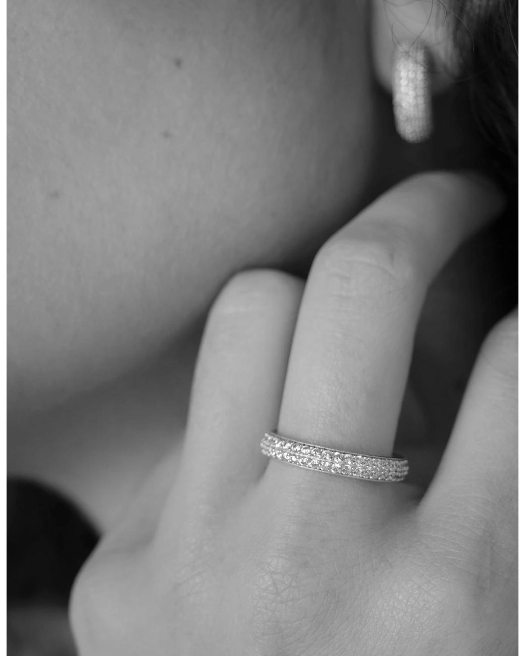 Tutti & Co White Grand Ring
