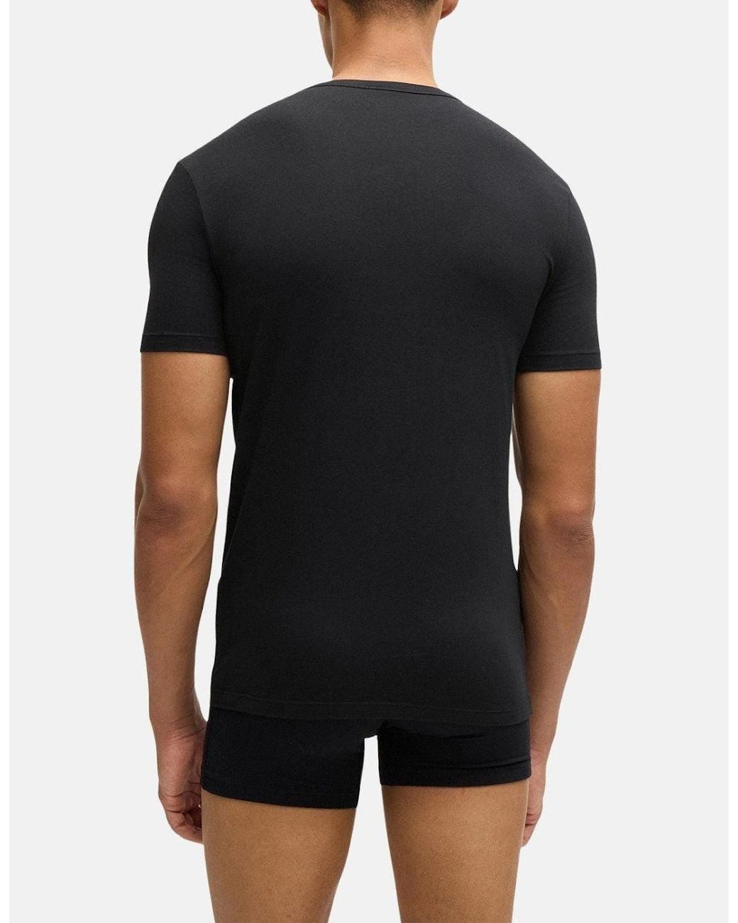 Boss Black Boss 2 Pack Stretch Cotton T-Shirts for men