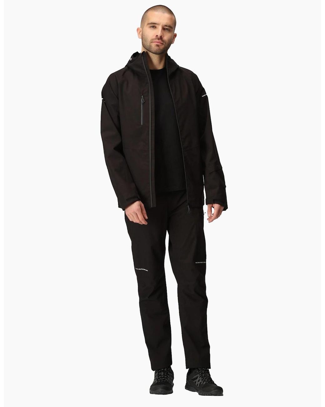 Regatta Black Professional Stretch Waterproof Trousers for men