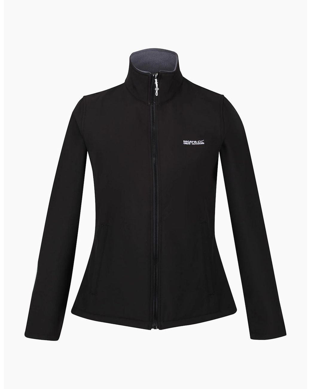 Regatta Black Ladies Connie V Softshell Walking Jacket