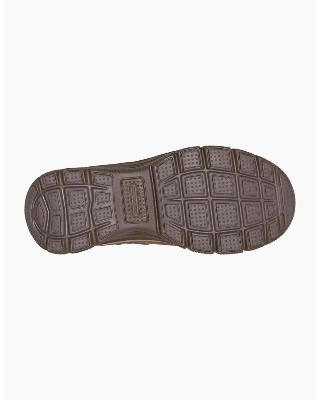 Skechers Brown Easy Going Urban Zip Ankle Boots