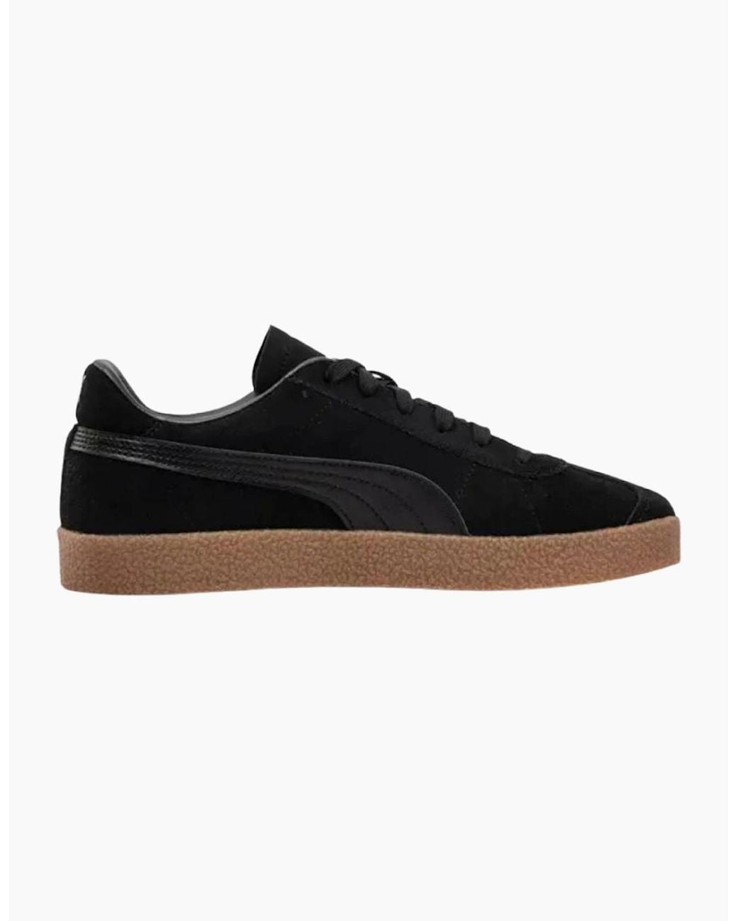 PUMA Black Club Suede Leather Fs Trainers