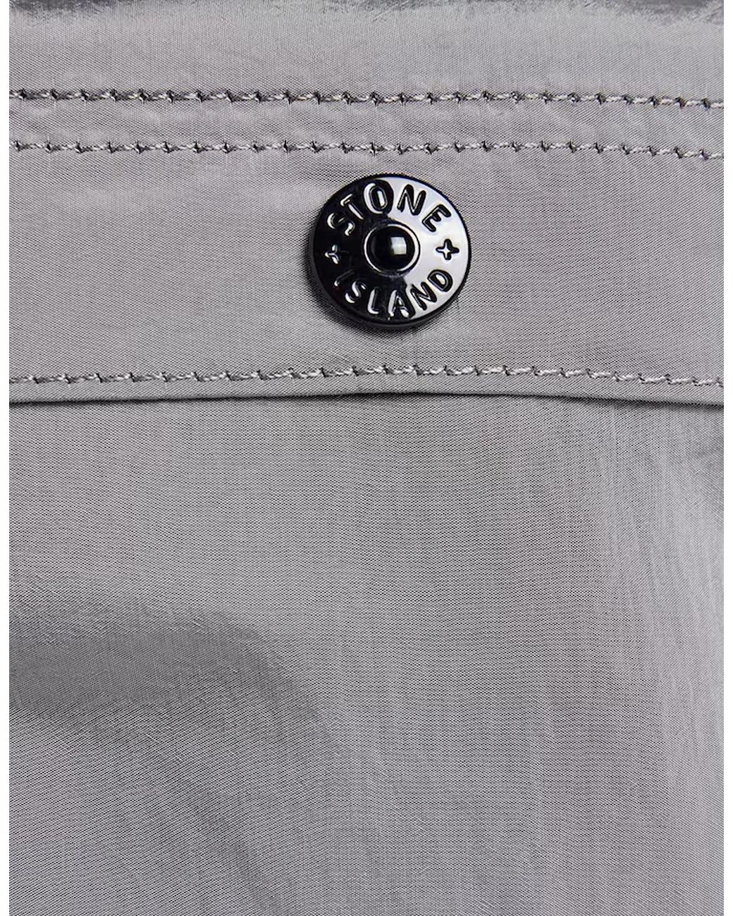 Stone Island Black S0251 Compass Patch Cross Body Bag for men