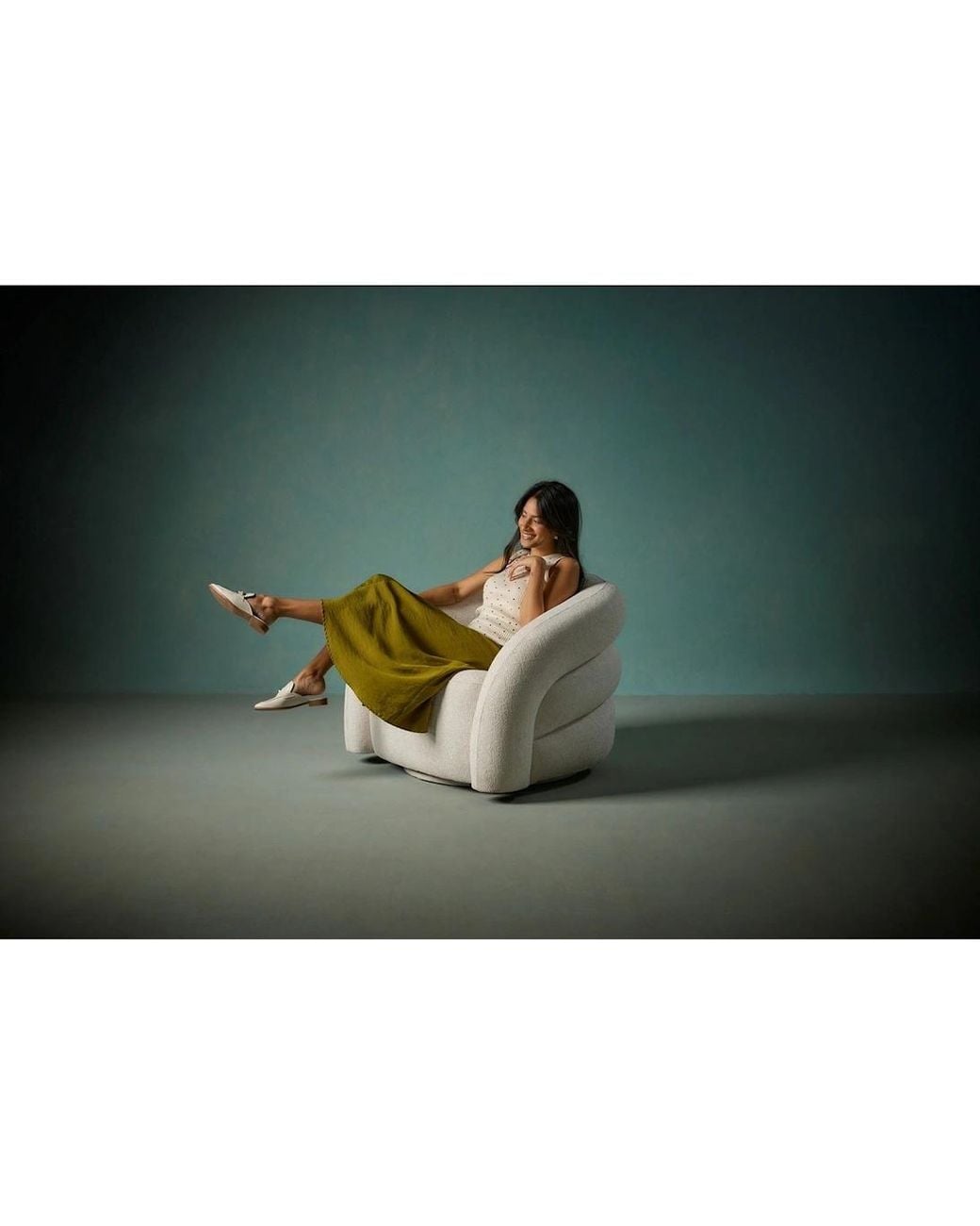 Hush Puppies White Calla Leather Ivory Mules