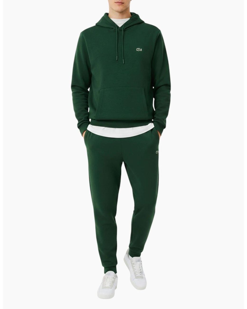 Lacoste Natural Tracksuit Hoodie Jogger Sweat Sports Set for men
