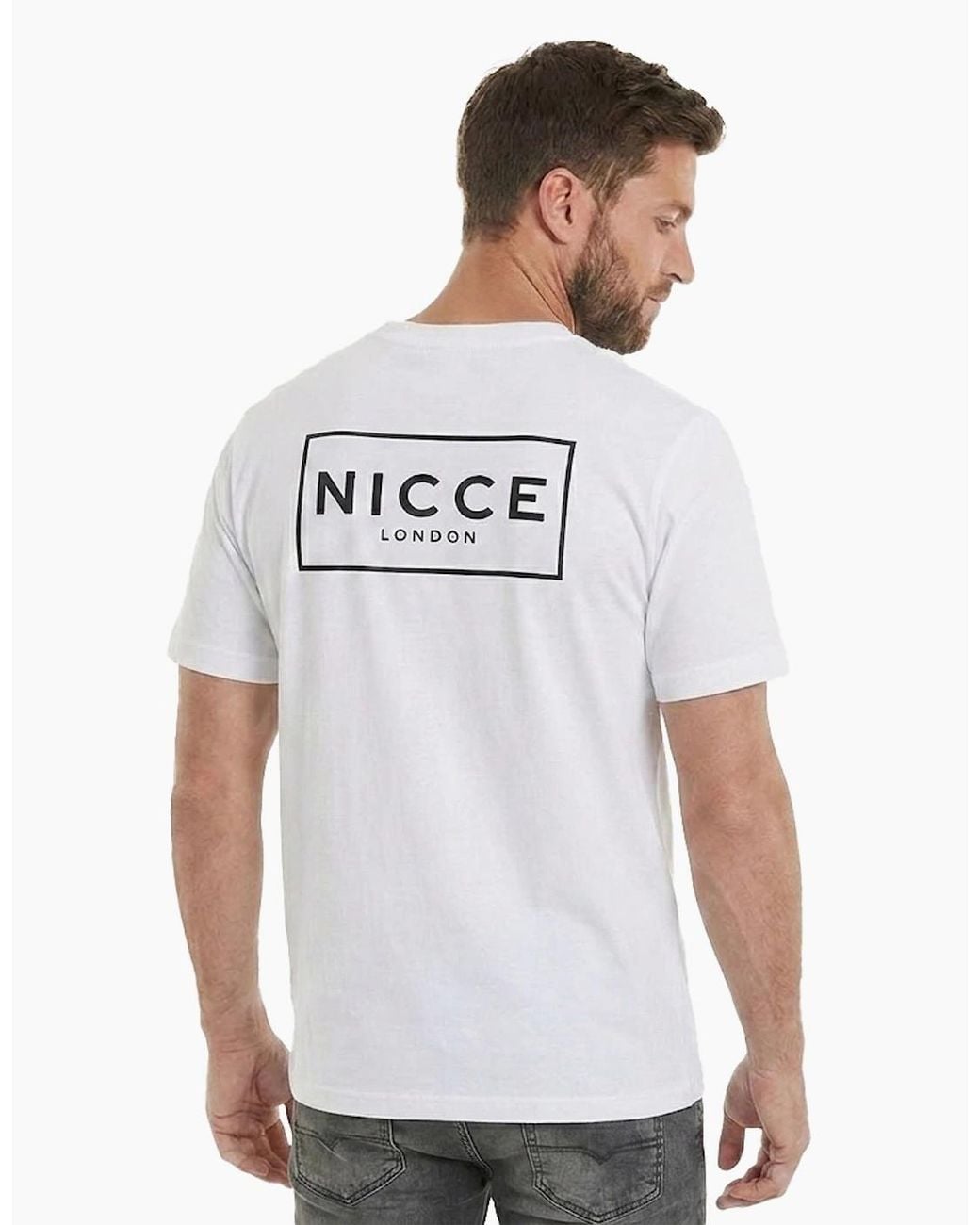 Nicce London White Franzo London T-Shirt for men