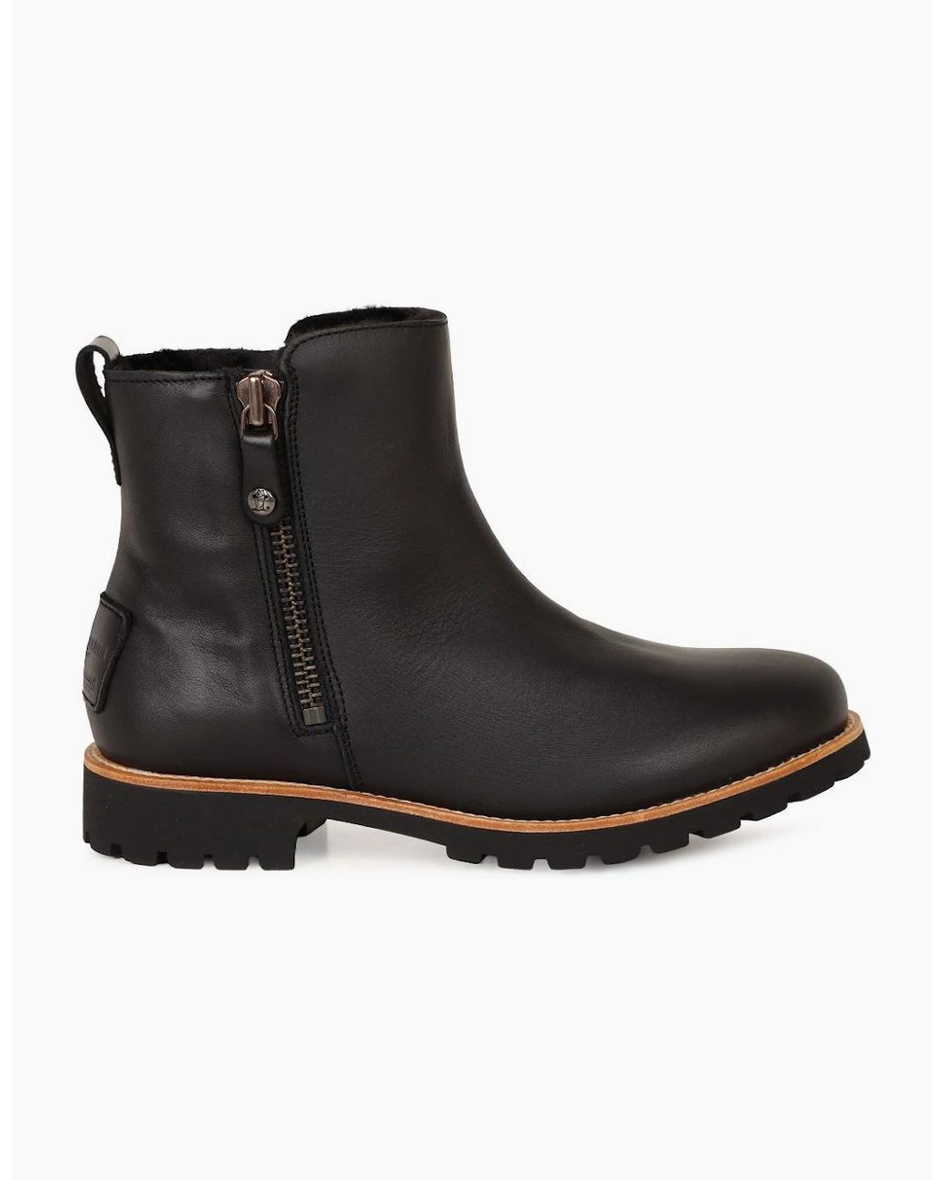 Panama Jack Black Fiore Trav B1 Ankle Boots