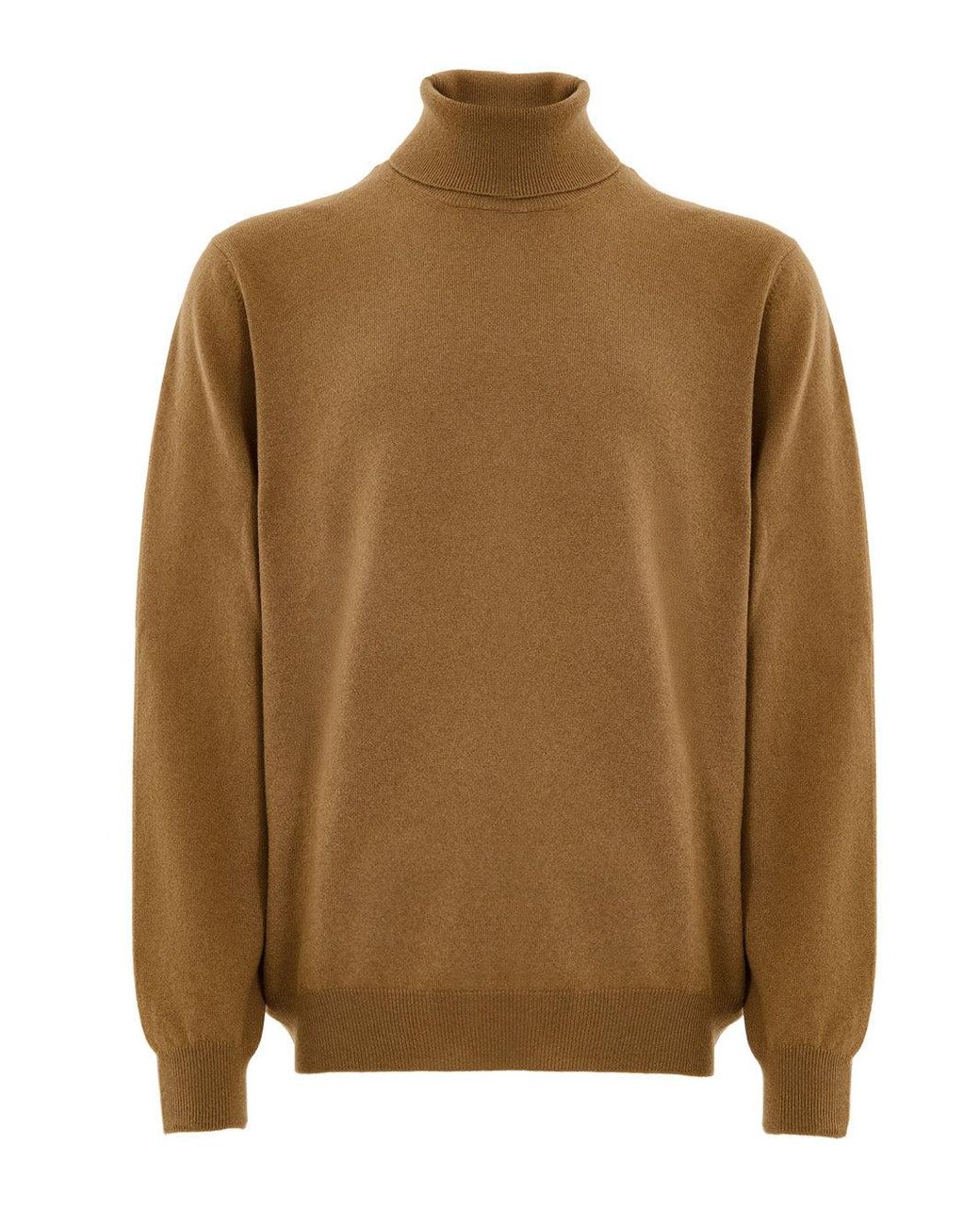 Gran Sasso Brown Maglione Dolcevita for men