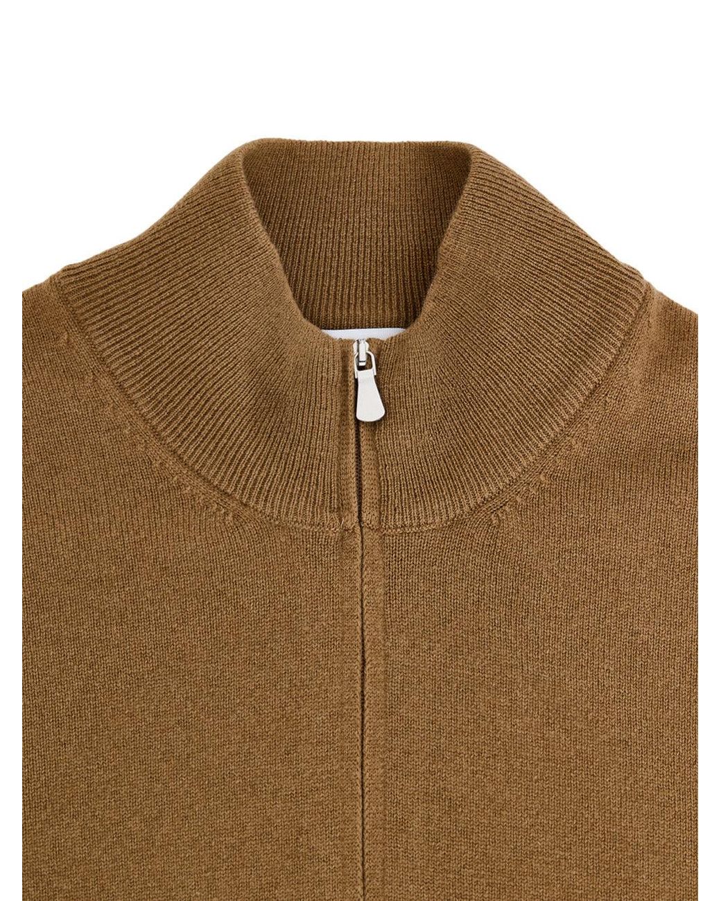 Gran Sasso Brown Maglione Cardigan for men