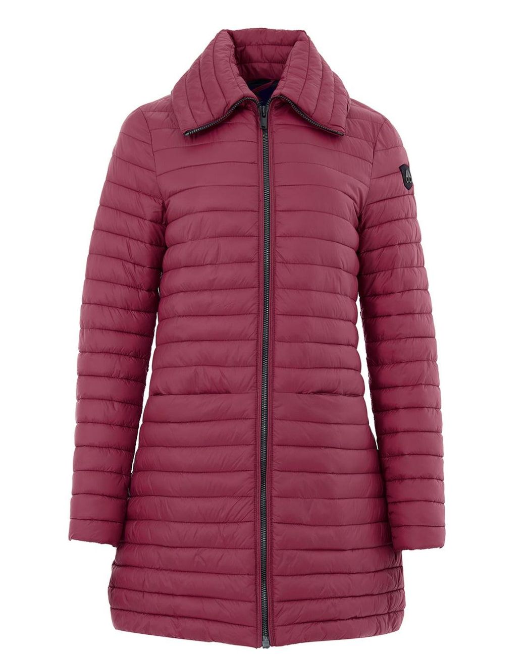 Moose Knuckles Red Piumino Lightweight Media Lunghezza