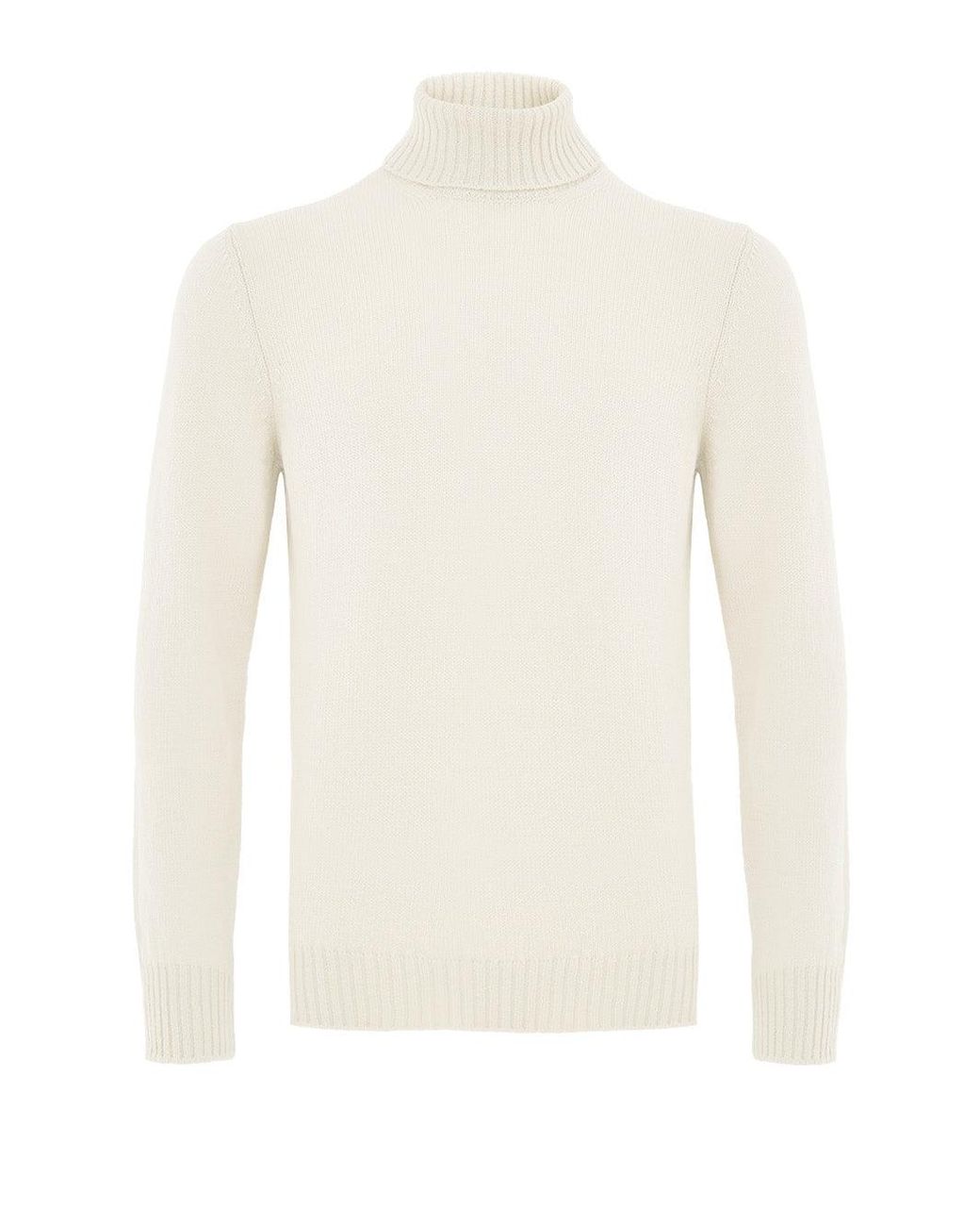 Gran Sasso White Maglione Dolcevita for men