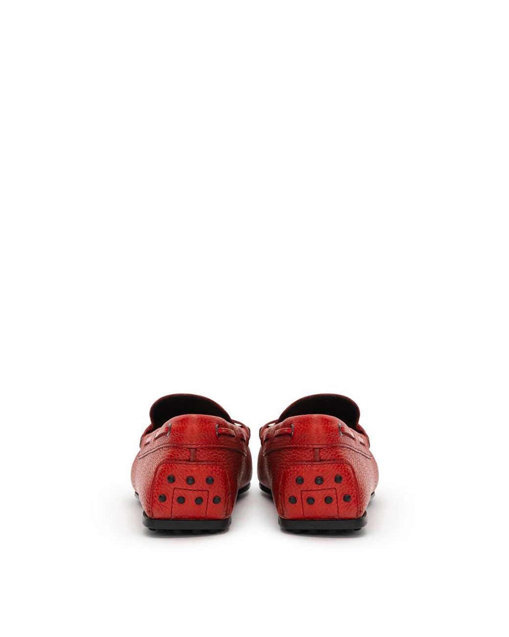 Tod's Red City Gommino Laccetto Moccasin for men