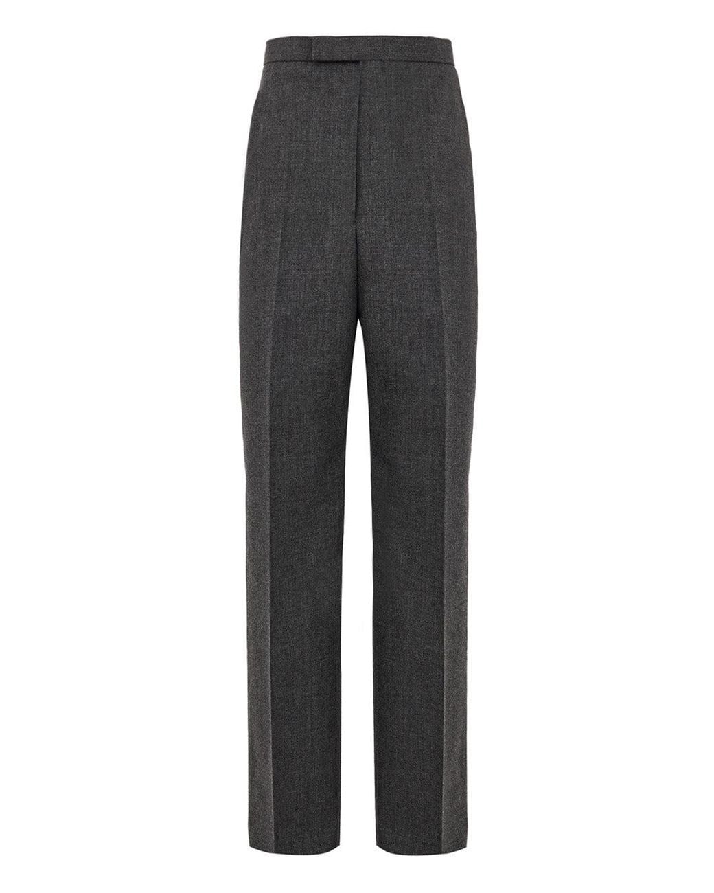 Thom Browne Gray Pantaloni Sartoriali for men