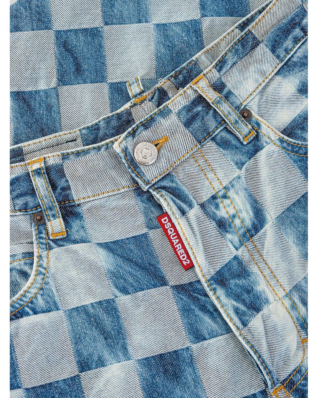 DSquared² Blue Jeans Check San Diego