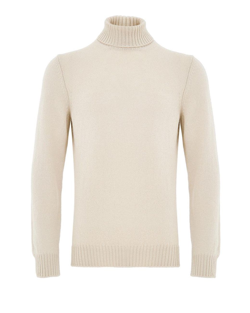 Gran Sasso White Maglione Dolcevita for men