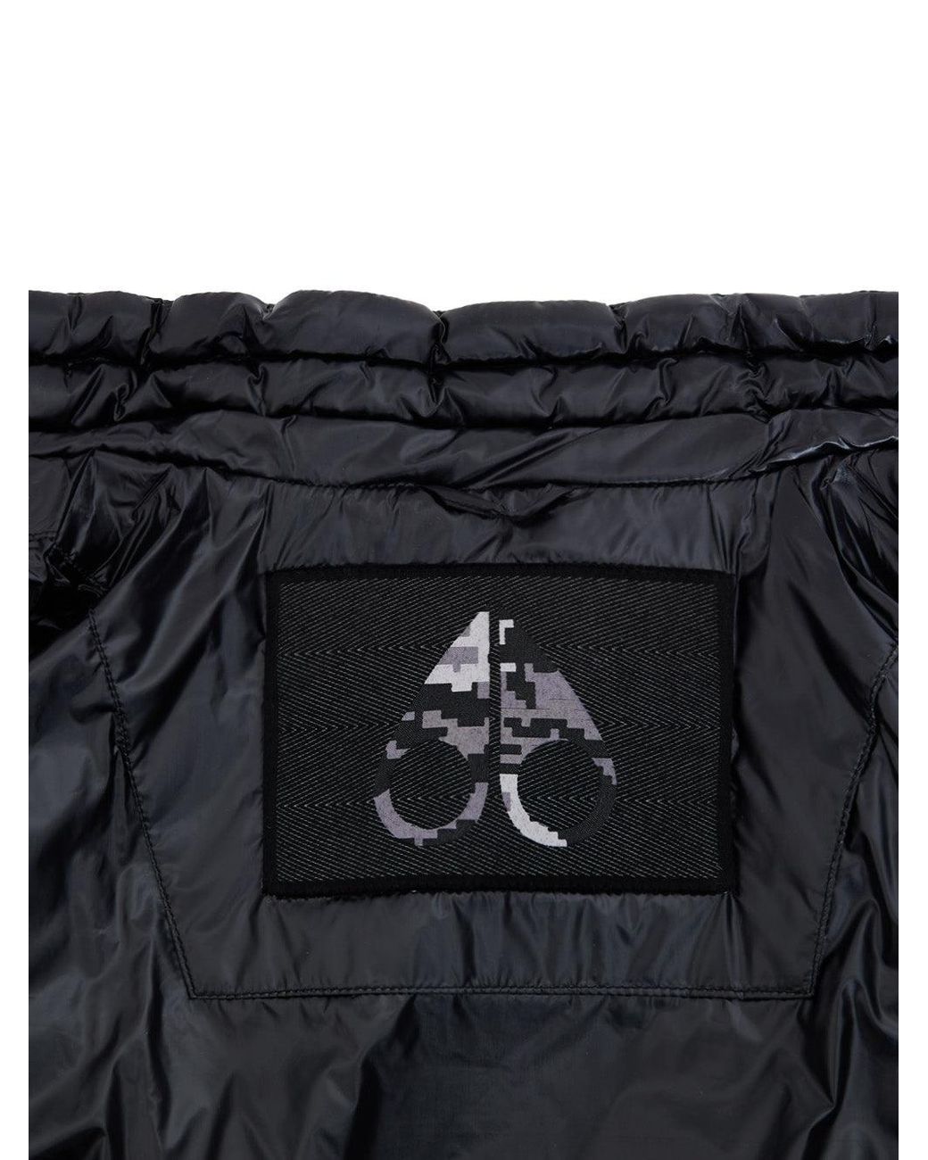 Moose Knuckles Blue Giubbino Imbottito Leggero for men