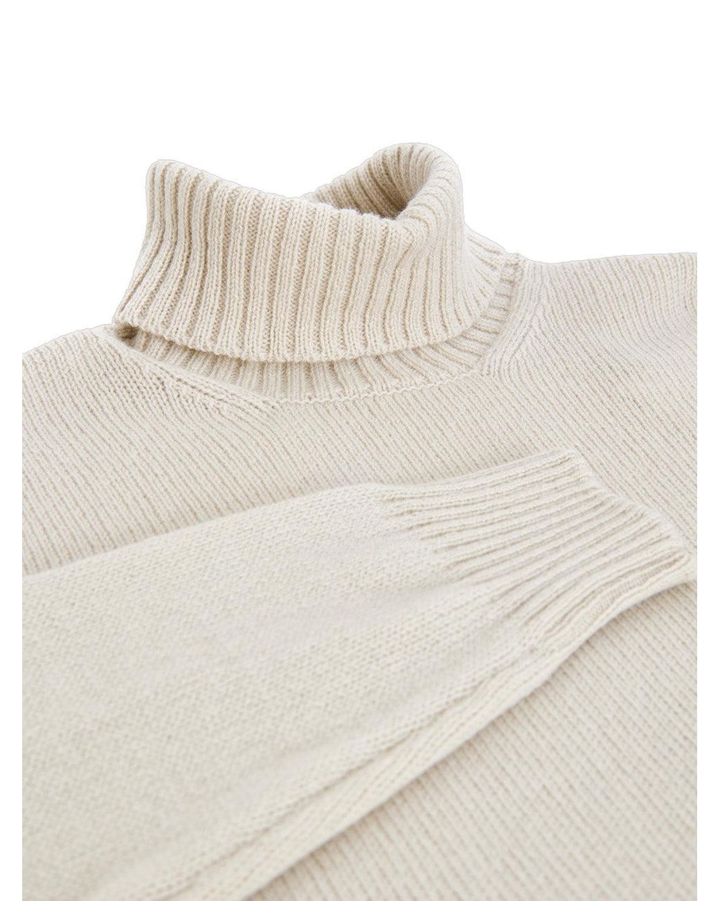 Gran Sasso White Maglione Dolcevita for men