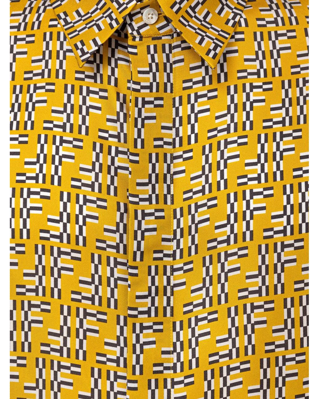 Fendi Yellow Camicia