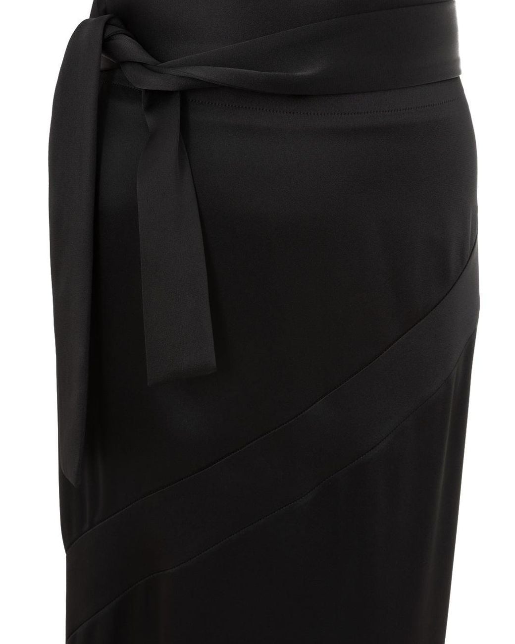 Tom Ford Black Extra Long Skirt