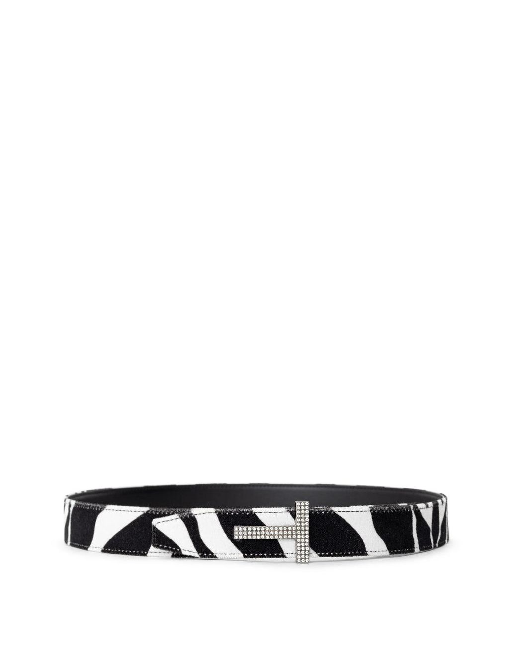 Tom Ford White Cintura Velluto Bianca/Nera