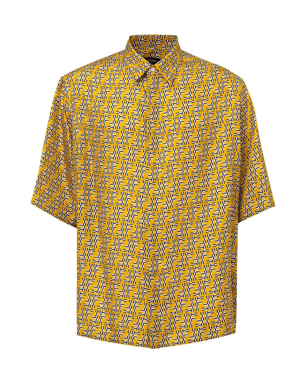 Fendi Yellow Camicia