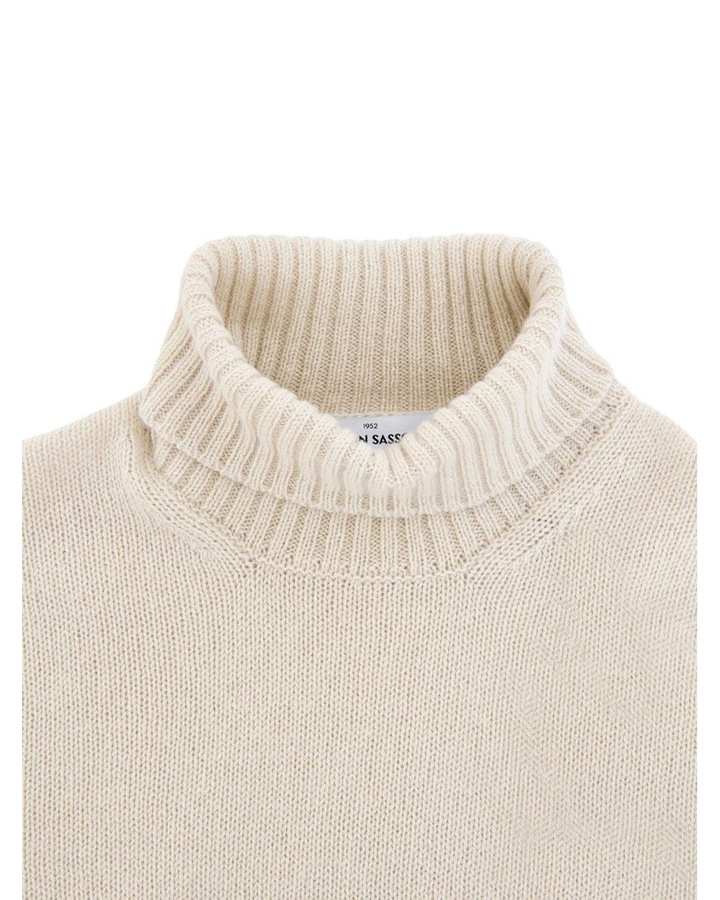 Gran Sasso White Maglione Dolcevita for men