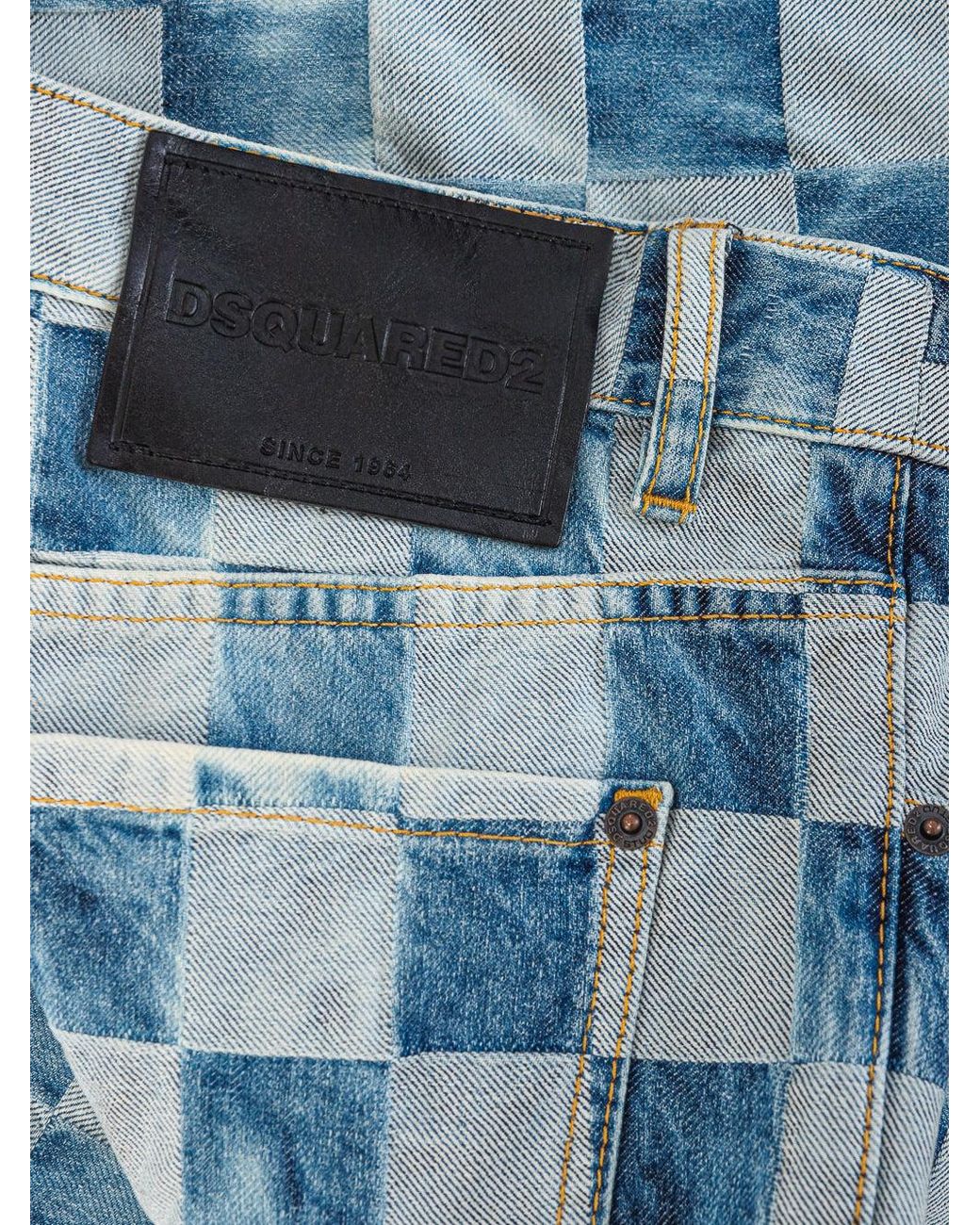 DSquared² Blue Jeans Check San Diego