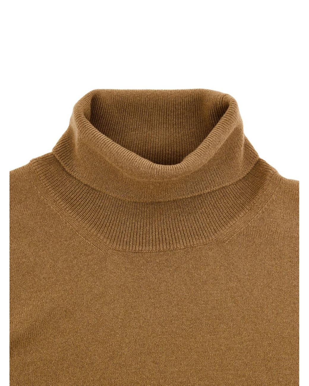Gran Sasso Brown Maglione Dolcevita for men