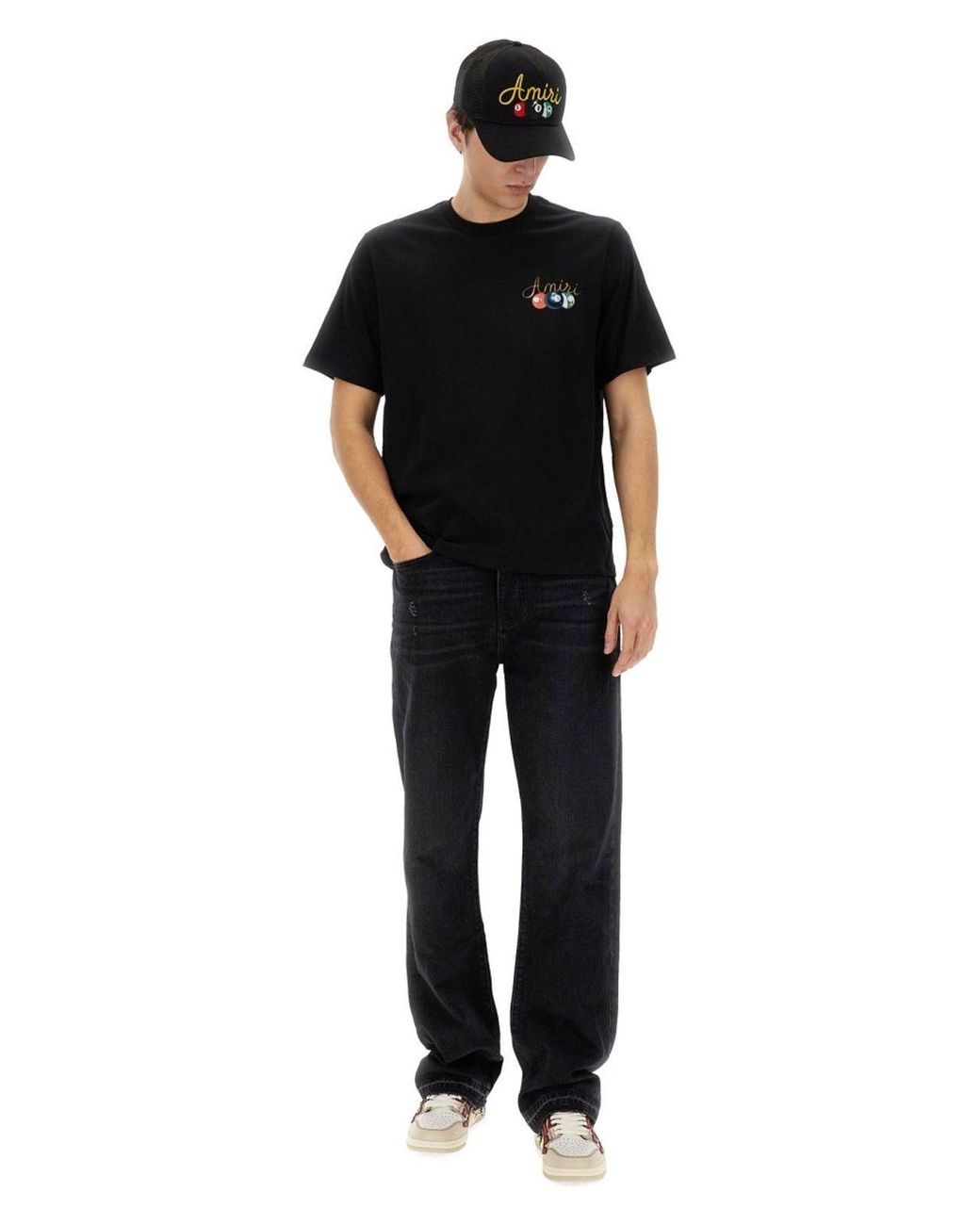 Amiri Pool Cue T-Shirt in Black for Men | Lyst UK