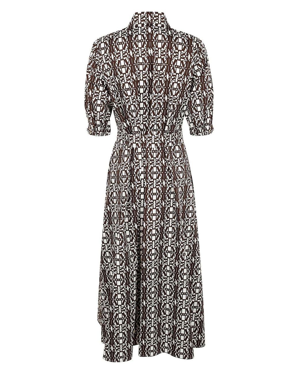 max-mara-Brown-Luxgi-Printed-