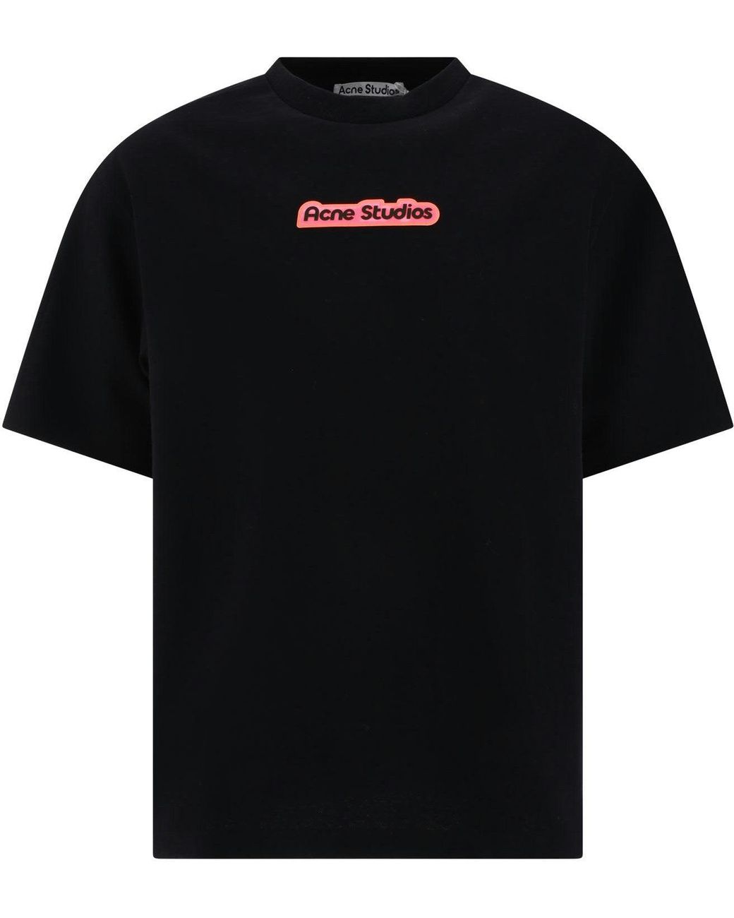 Acne Studios logo-patch Cotton T-shirt | Grey | FARFETCH