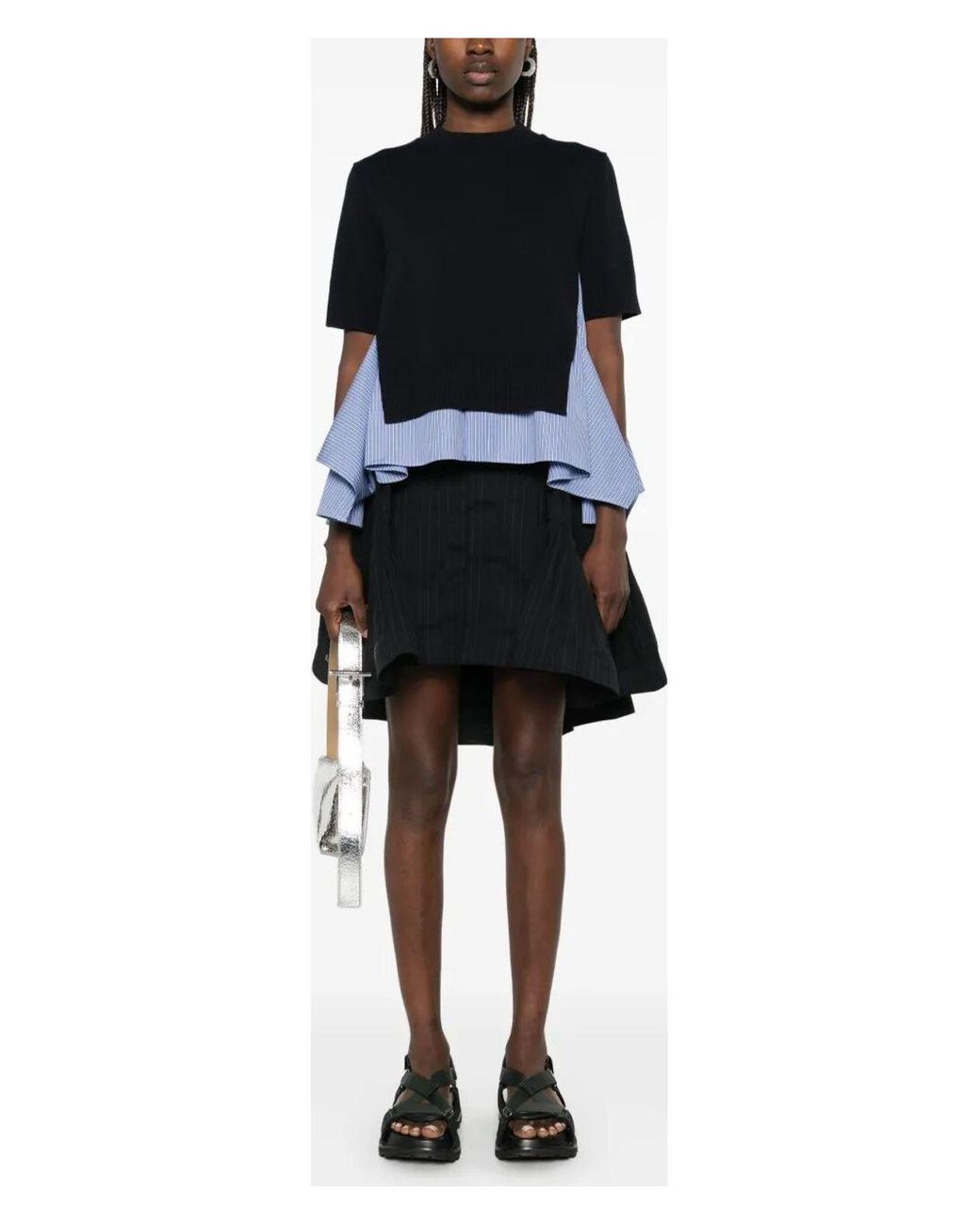 国内より1WEEK【sacai】High Twist Voile Skirt High Twist Voile Skirt | sacai Official Store サカイ