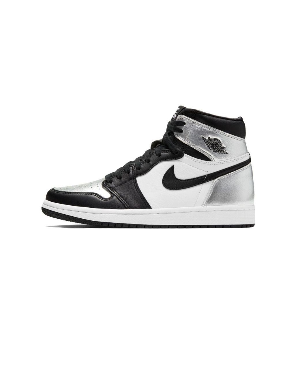 Nike Jordan 1 Retro High Silver Toe (w)- '20s in Black | Lyst