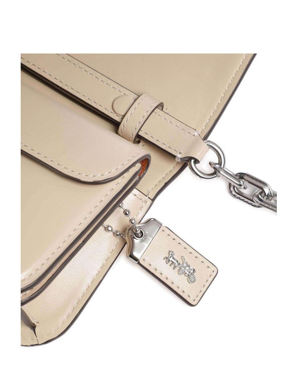 COACH Idol 23 Bag in Natural | Lyst