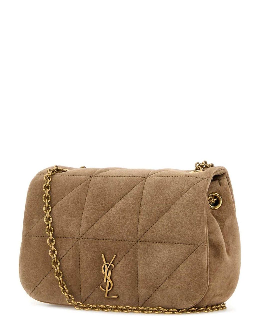 トートバッグ SAINT LAURENT Cappuccino Suede Mini Jamie 4.3 Shoulder Bag Saint Laurent Cappuccino Suede Mini Jamie 4.3 Shoulder Bag