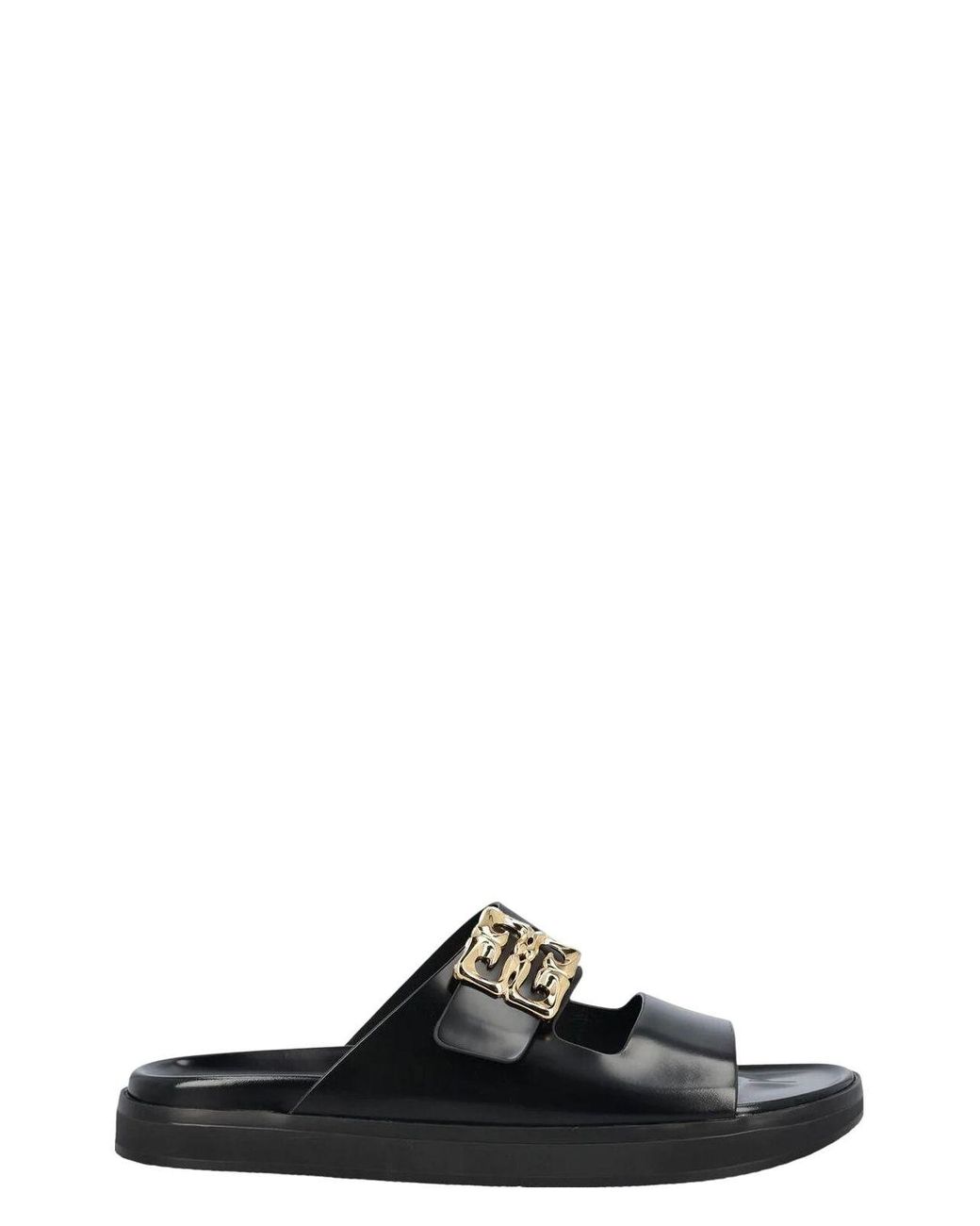 Givenchy 4G Liquid Dad Sandal in Black | Lyst