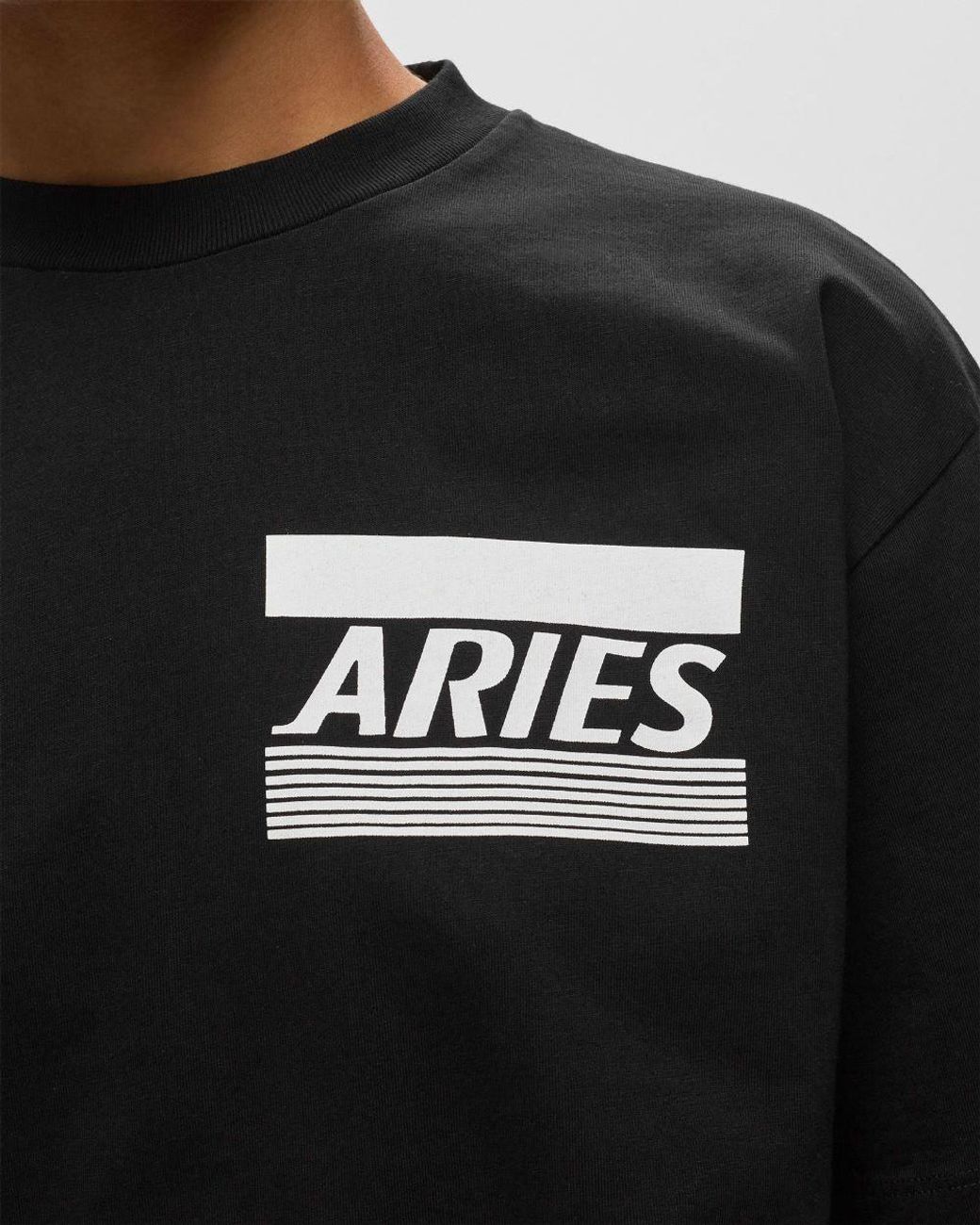 Aries Credit Card Ss Tee in Black for Men | Lyst