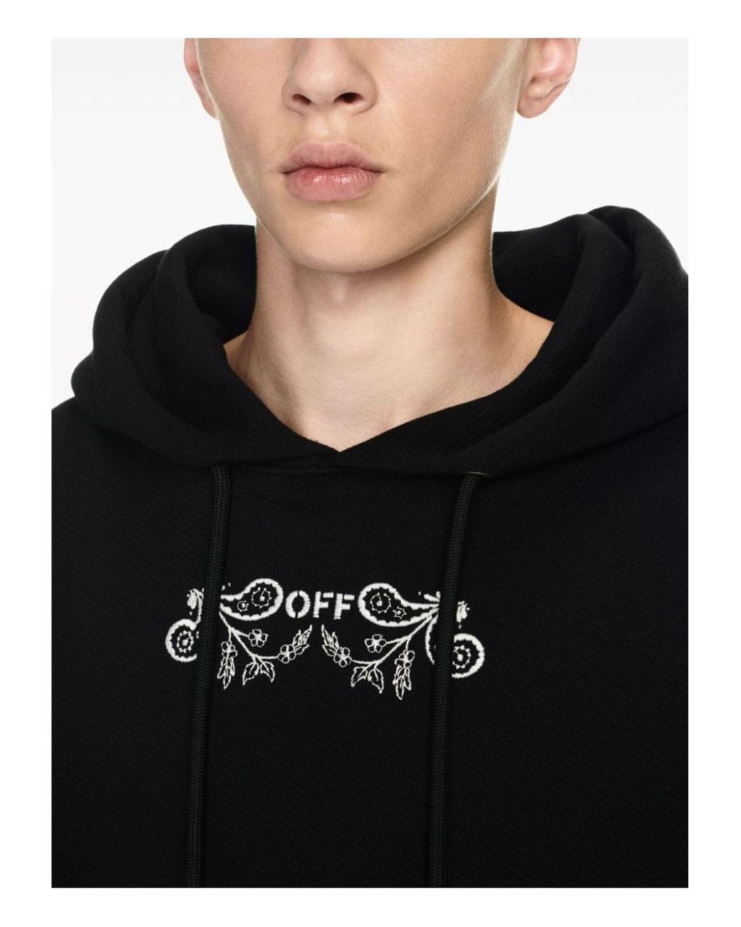 Off white portrait hoodie online