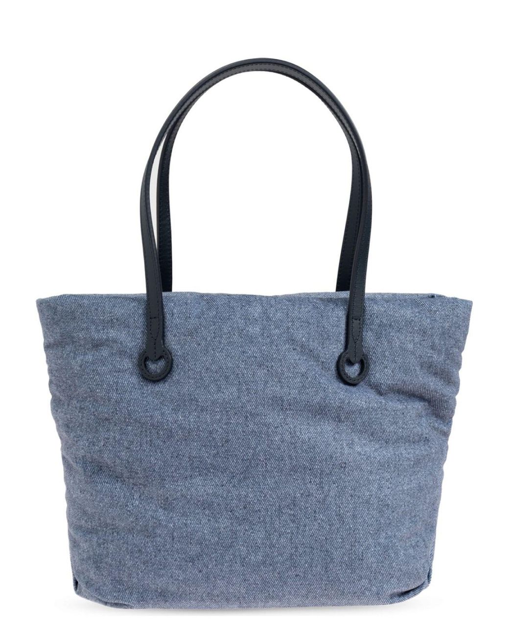 J W ANDERSON Small Puffy Anchor Logo Tote Bagトートバッグ JW Anderson Small Puffy Anchor Logo Tote Bag in Blue | Lyst