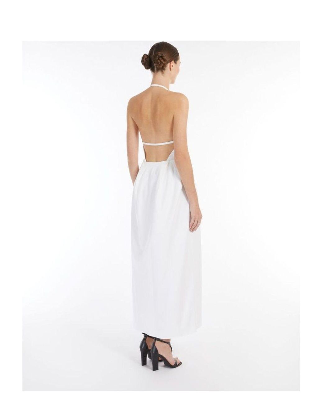 ワンピース MAX MARA 'Ancona1234' dress White Max Mara Ancona1234 Dress in White | Lyst