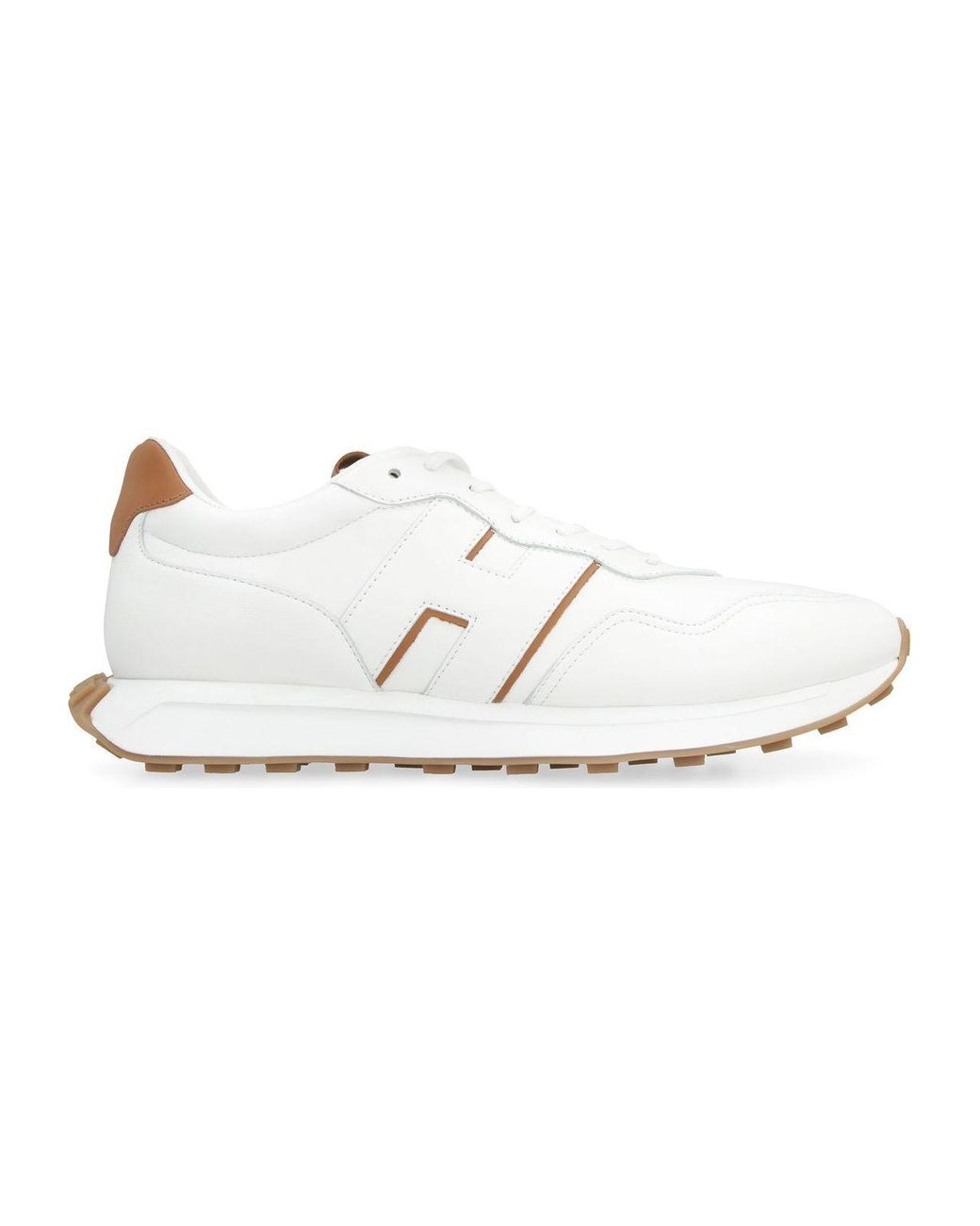 【関税込み】H597 Allacciato H Sneakers in White Leather H597 Allacciato H Sneakers in White Leather