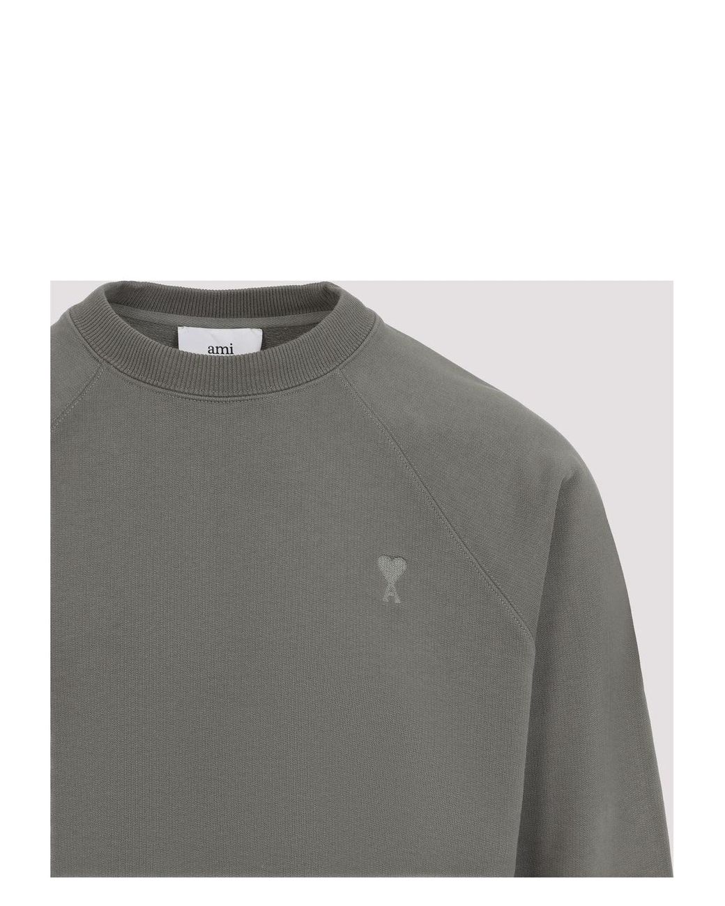 スウェット・トレーナー AMI BOXY ADC SWEATSHIRT Ami Paris Boxy Adc Sweatshirt in Gray for Men | Lyst