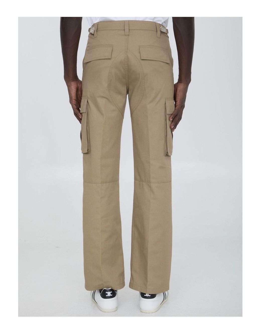 celine-Beige-Cotton-Blend-