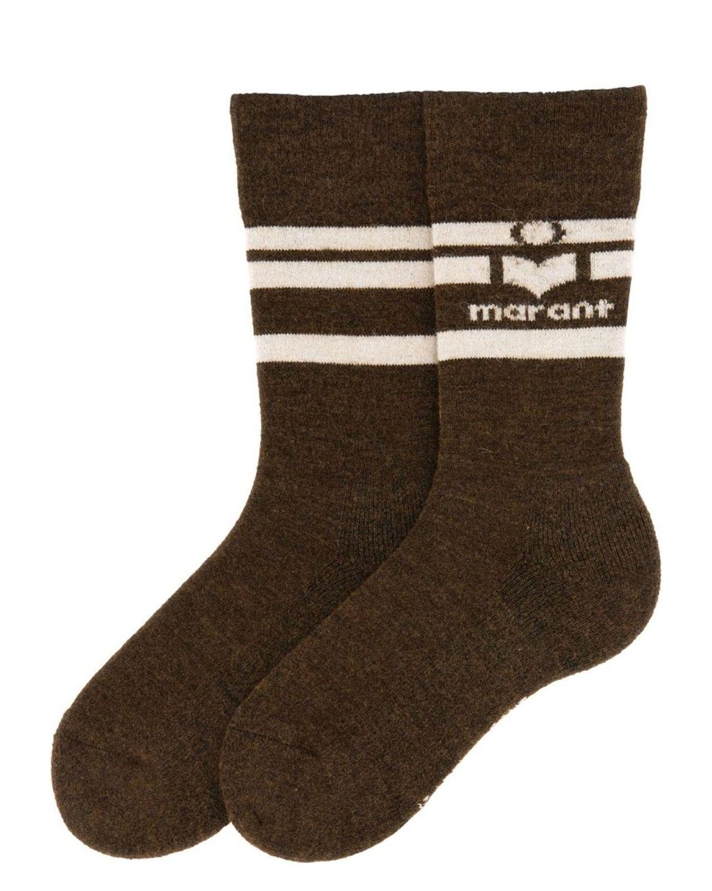 タイツ・ソックス ISABEL MARANT Woman Socks Bronze CT034JFAB4C14A 50BZ Isabel Marant Viby Socks in Brown | Lyst